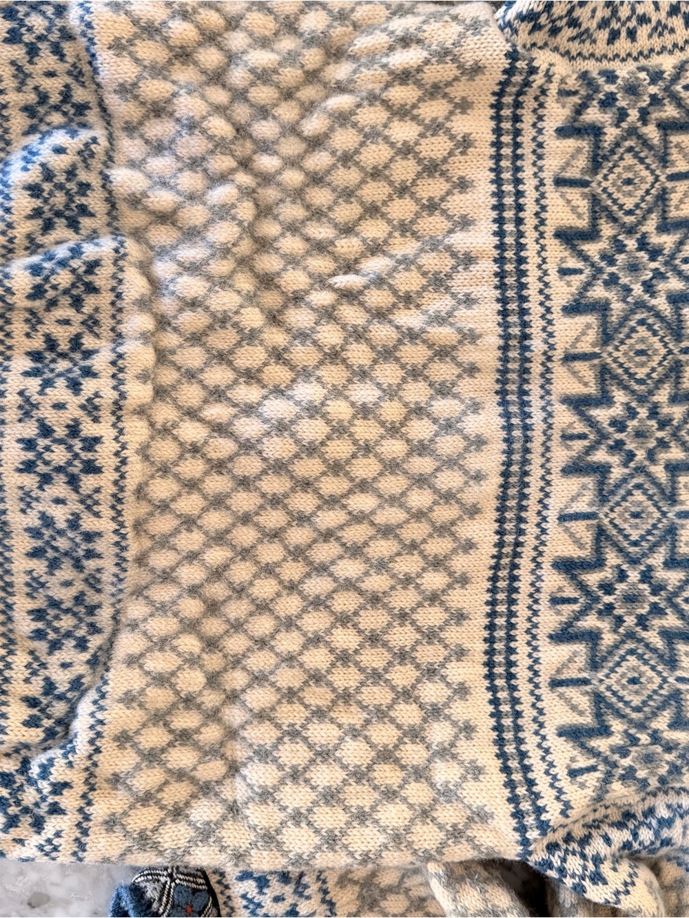 Dale of Norway Wool fair isle Nordic Cardigan Sweater sz M L - Picture 5 of 5
